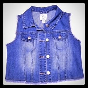 Girls Denim Vest